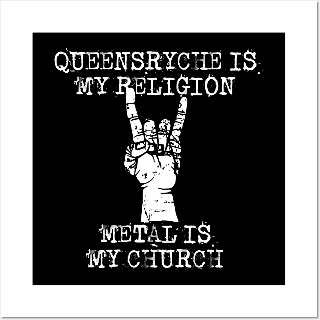 queensryche  my religion Wall Art by Grandpa Zeus Art